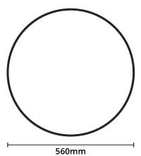 560mm-skydemuffe